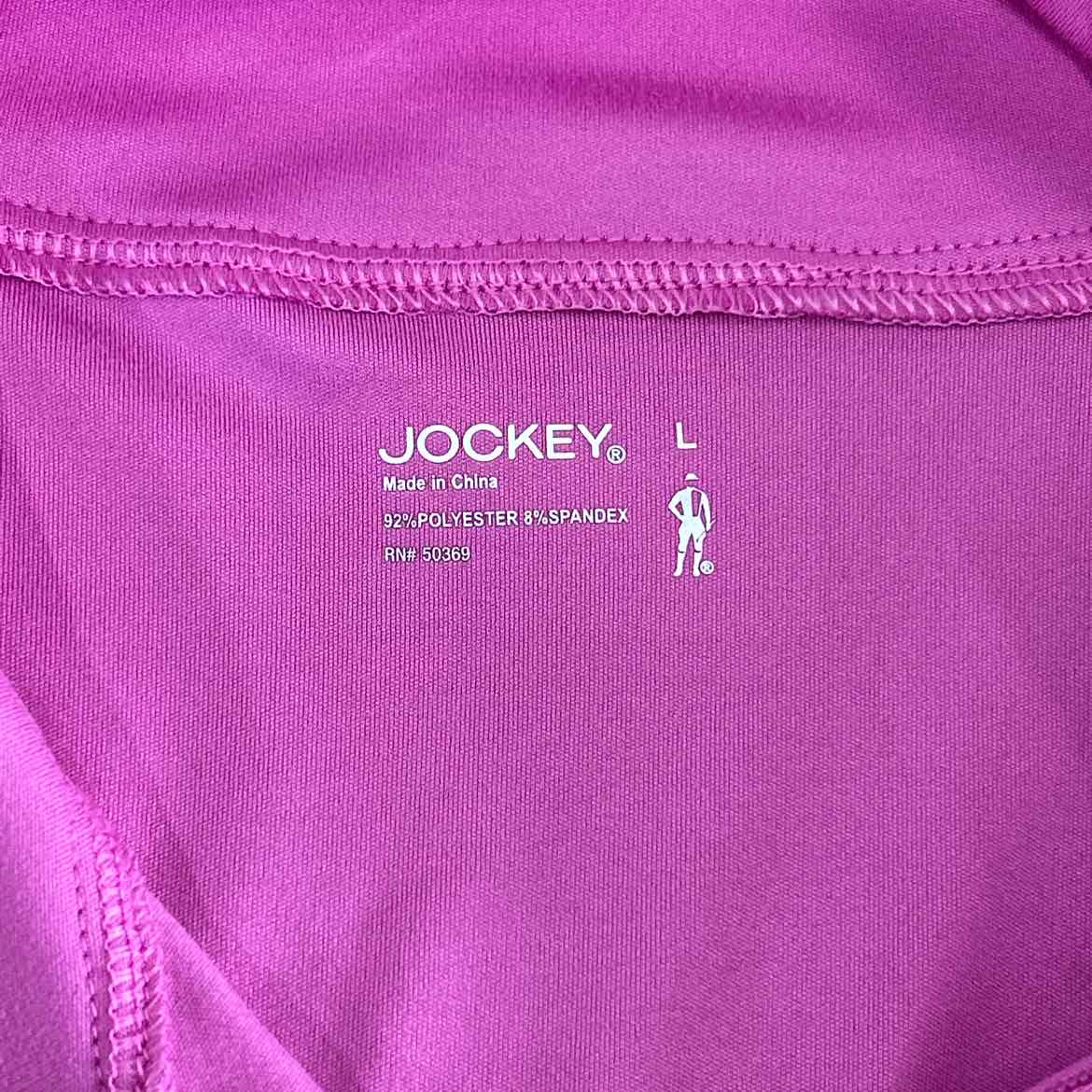 Jockey Size L Pink Athletic Jacket