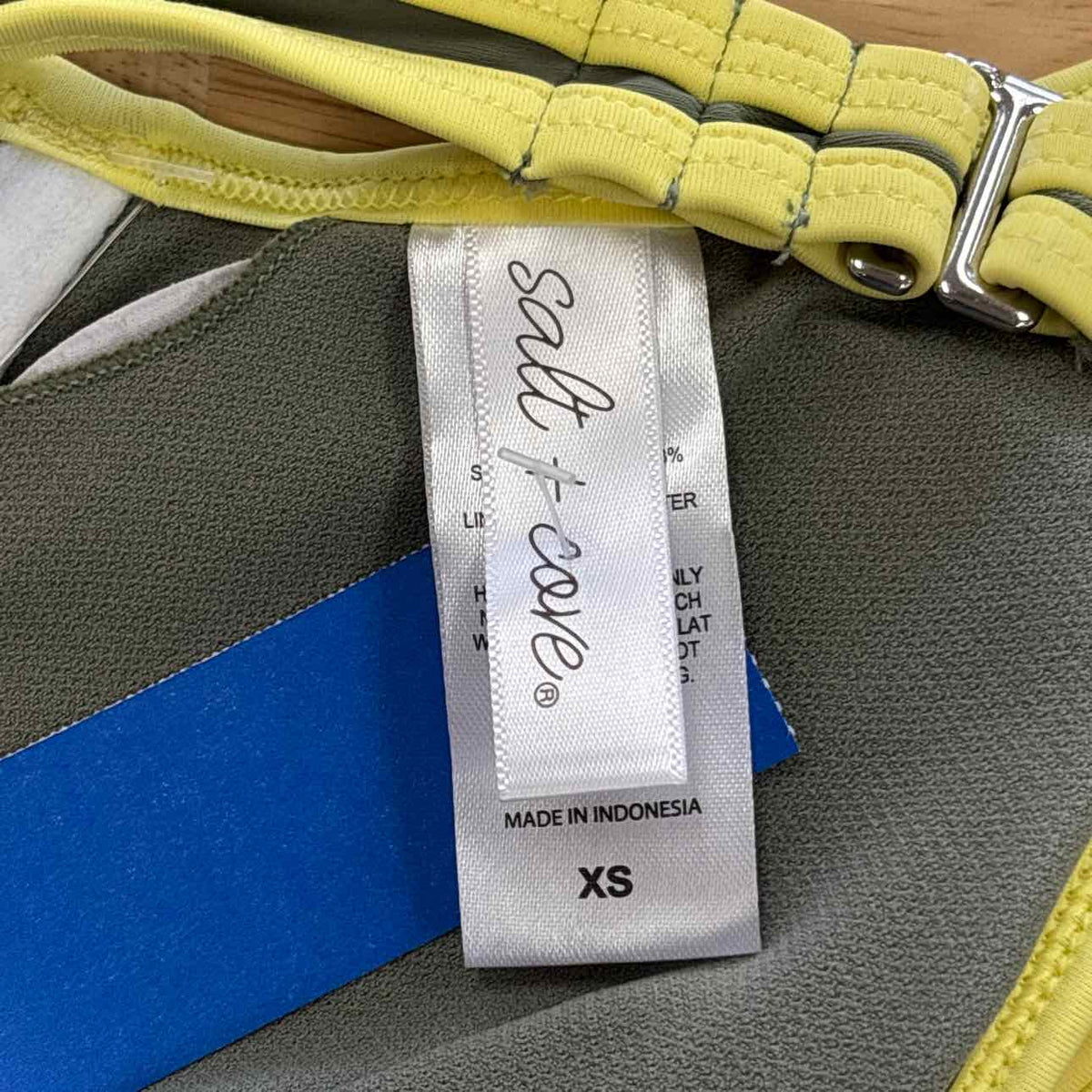Salt + Cove Size XS Plunge Underwire Bikini Top