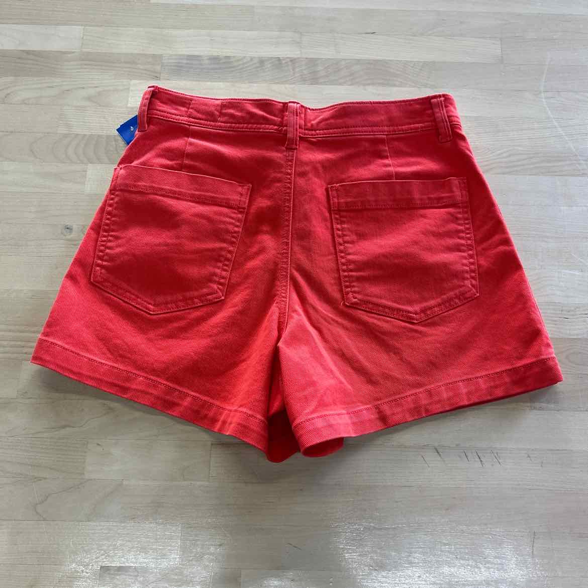 Gap Women Size 4 Orange Preloved Shorts