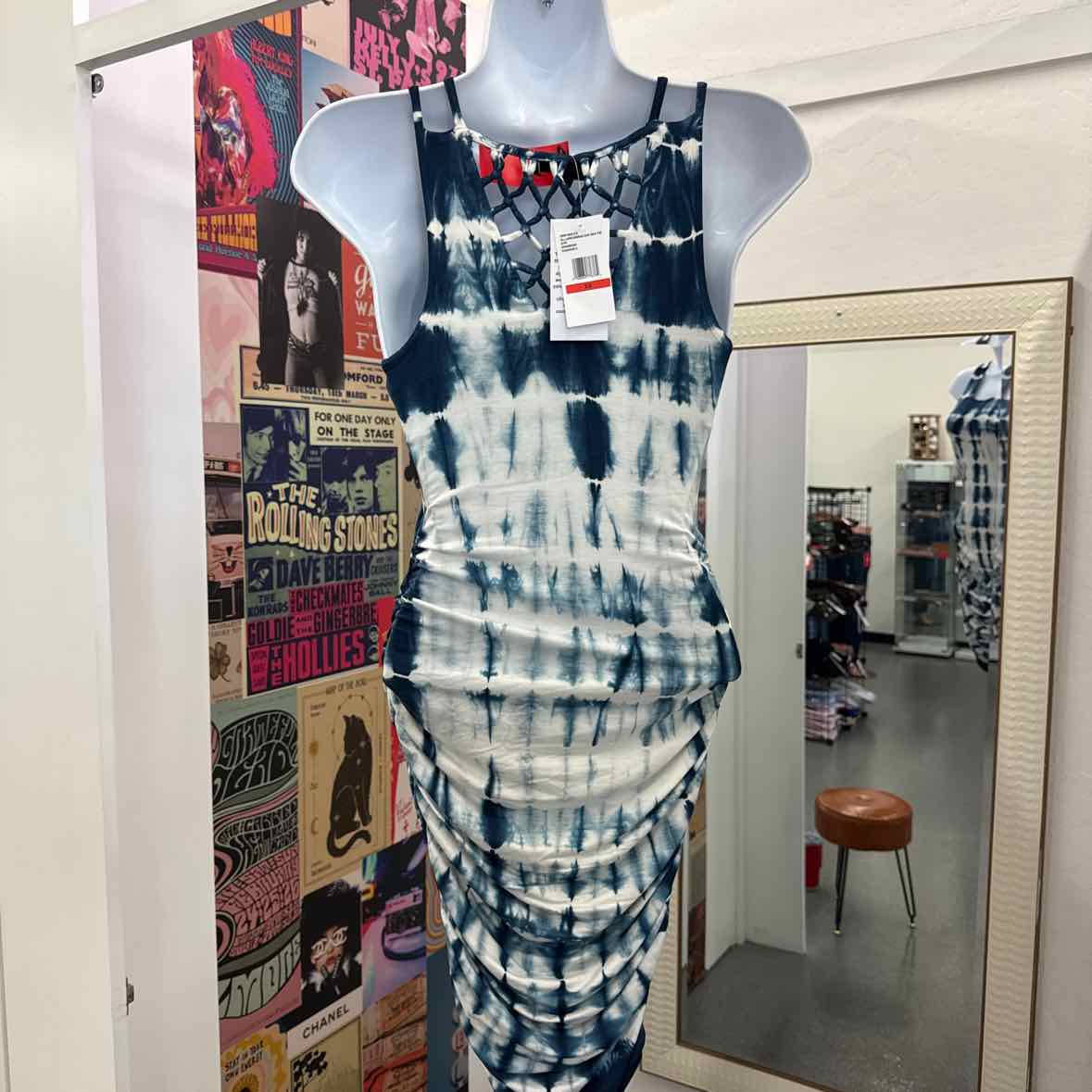 Jessica Simpson Size XS Blue/White New Dress