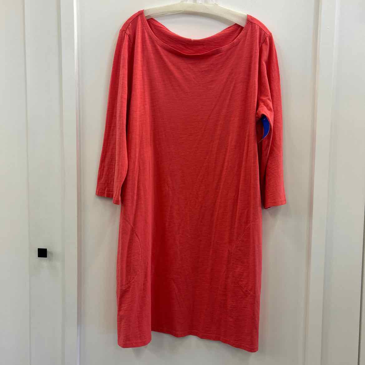 Garnet Hill Size 18 Peach Long Sleeve