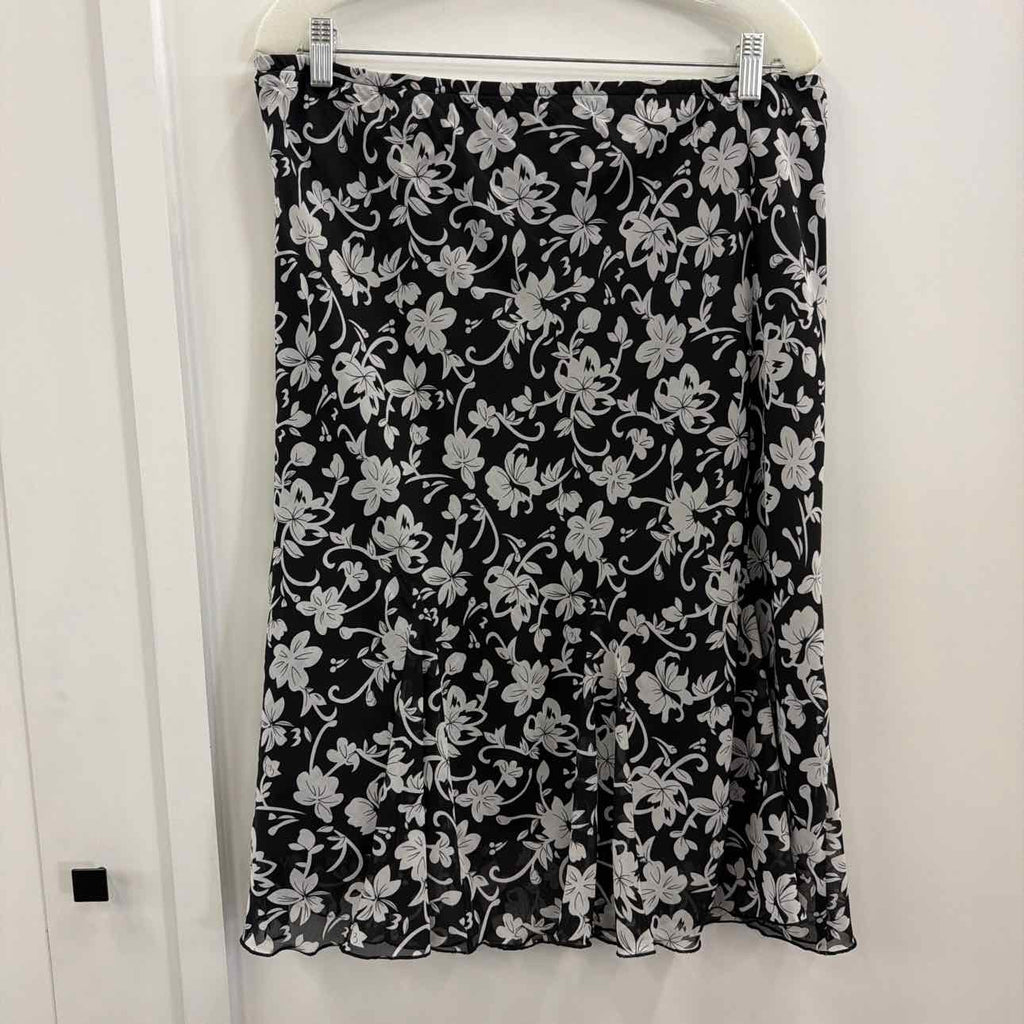 R&K Size 16 Black Preloved 2 pc Dress Set