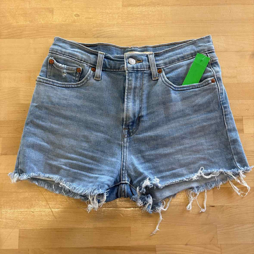 Levi's Women Size 28 Blue Denim Preloved Shorts