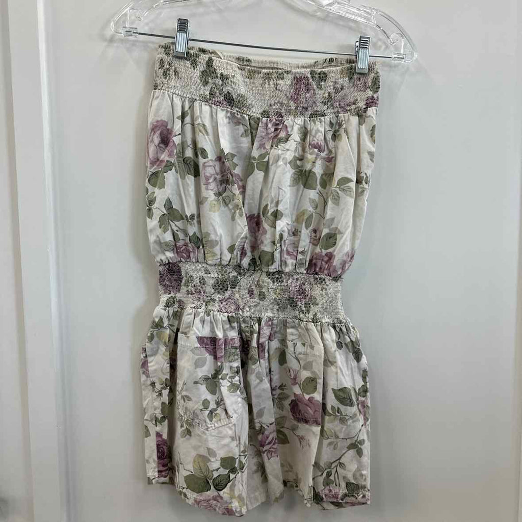 HWY Jeans Size M White Preloved Romper