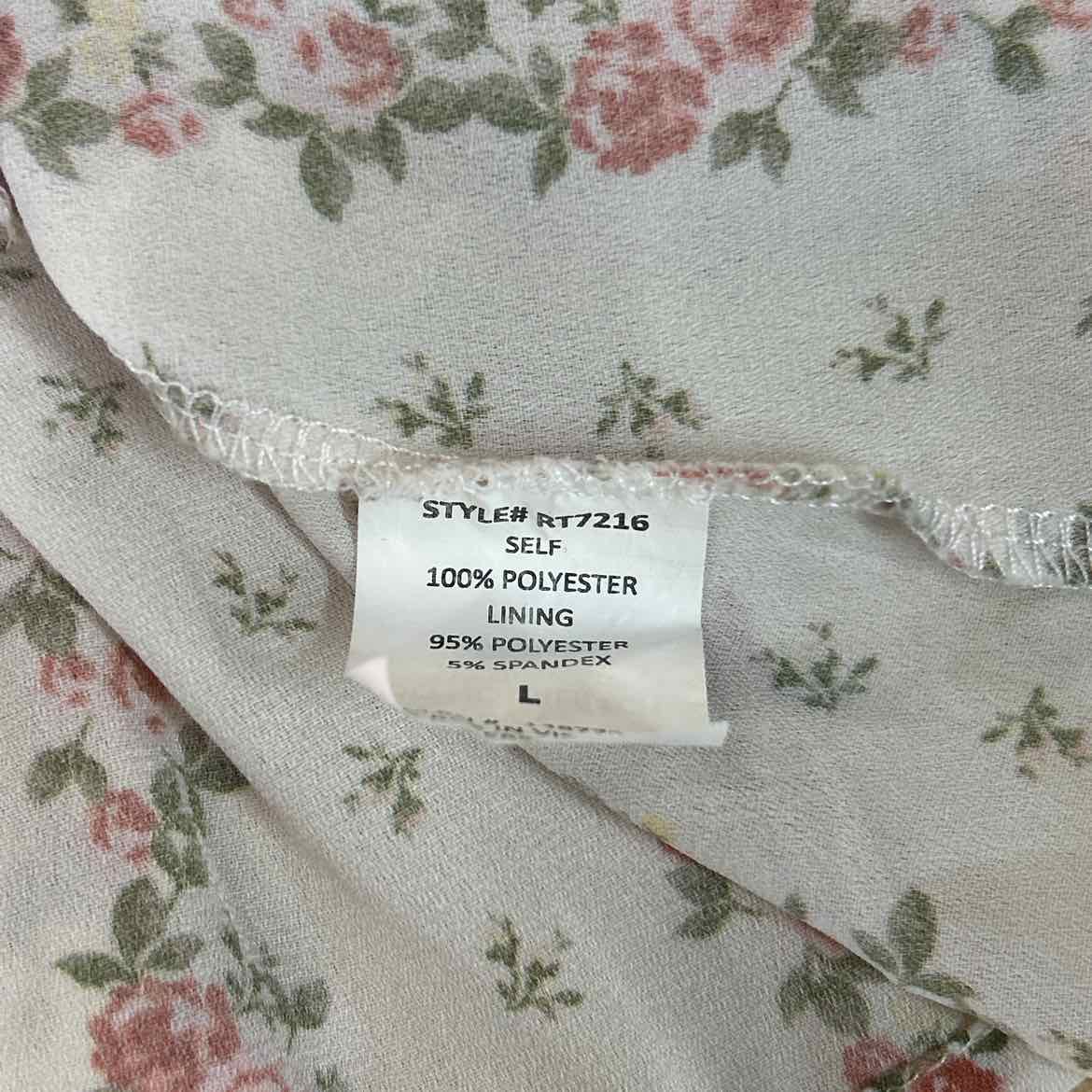 Sienna Sky Size L White Preloved Tank