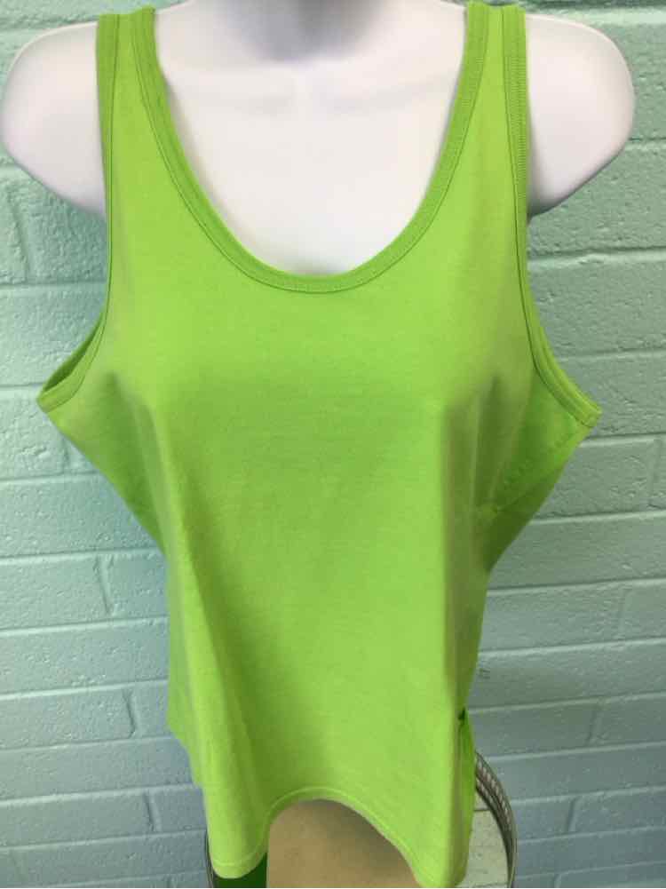Nordstrom Rack Size L Lime Green Tank