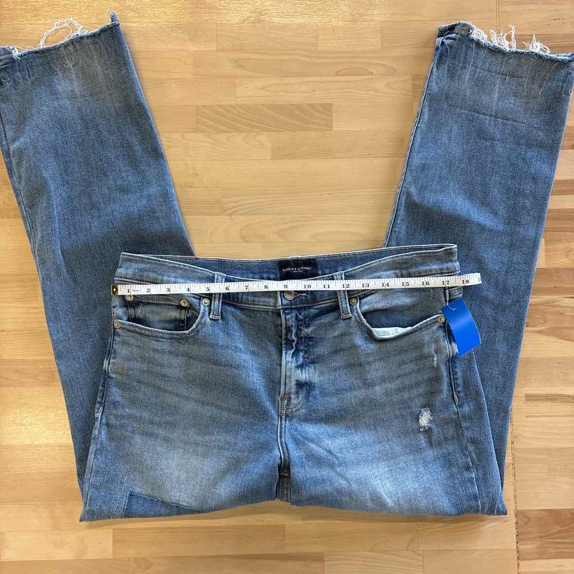 Lucky Brand Size 14 Sweet Midrise Straight  Blue Jeans