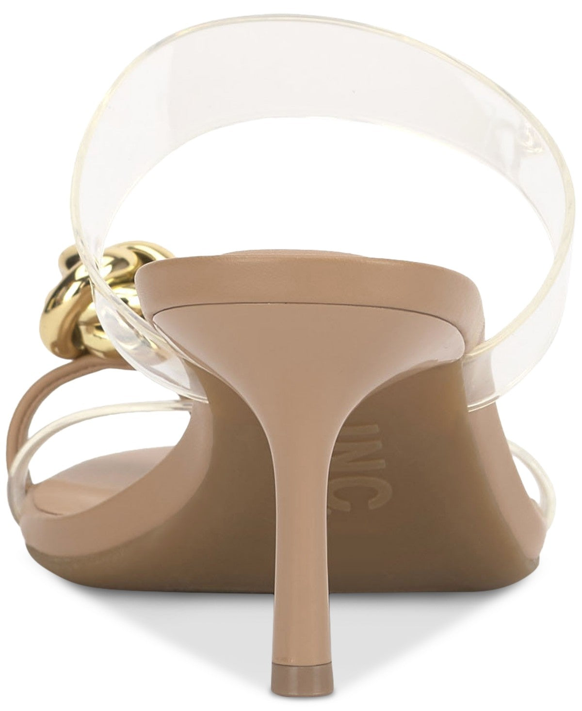 I.n.c. International Concepts Women's Brisa Embellished Vinyl Dress Sandals, Exc