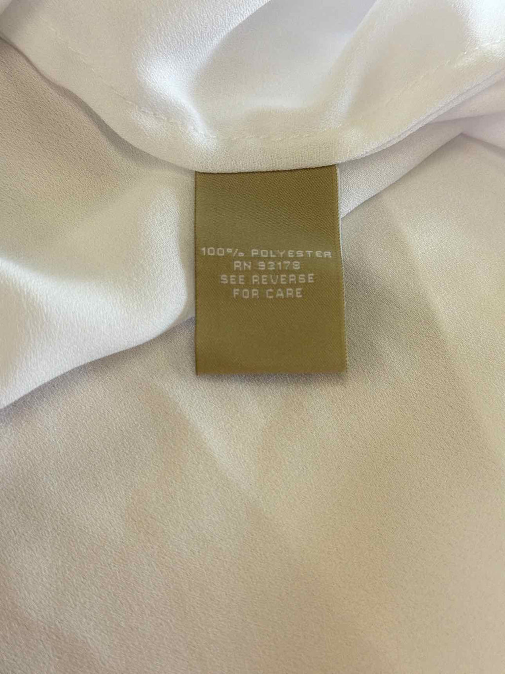 Joan Vass Size XL White Preloved Tank