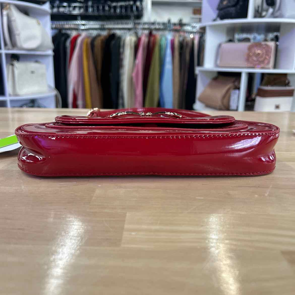 Sam Edelman Red Patent Leather New Handbag