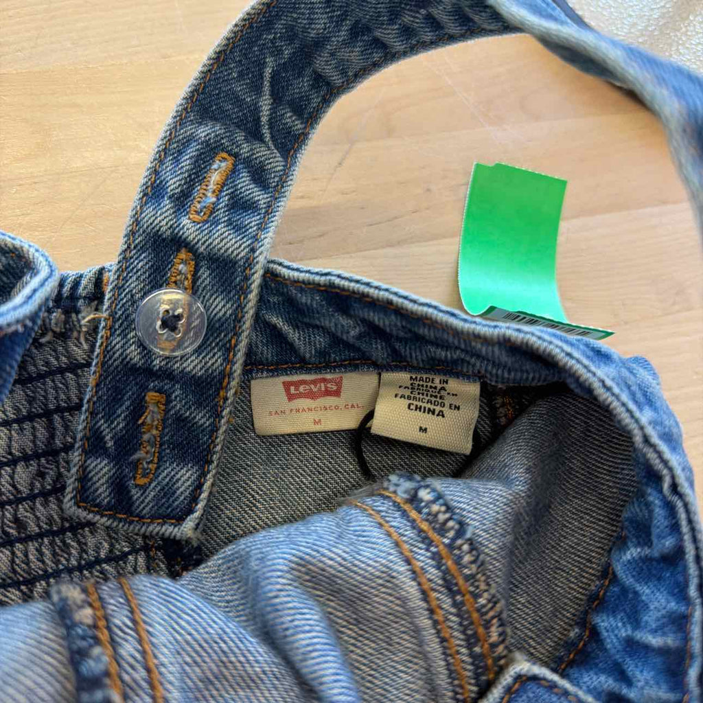 Levi's Size M Blue Denim Preloved Tank