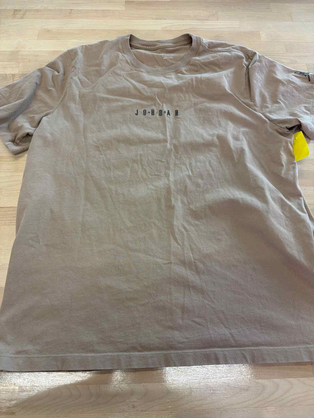 Jordan Size XL Tan T-shirt