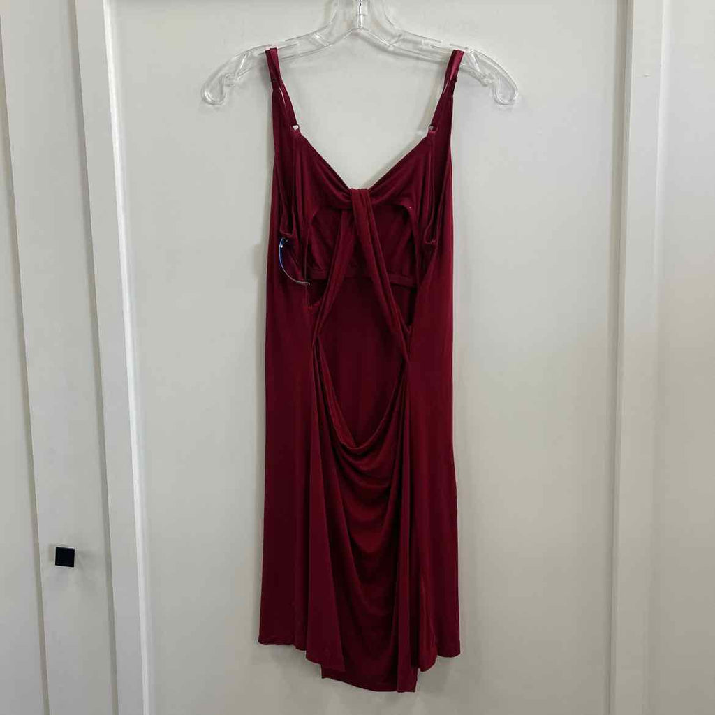 Adore Size M Red & Beige Preloved Dress