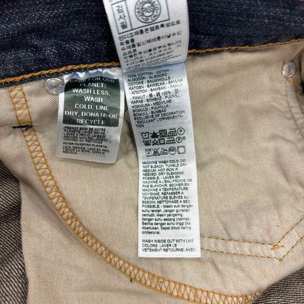 Levi's Size 50x30 Men's Levi's Big and Tall Mens 559 Straight Leg Relaxed Fit