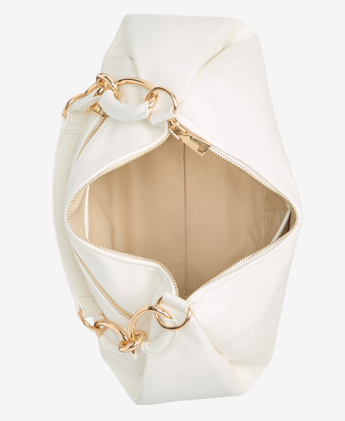 I.N.C. International Concepts Nattah Medium Chain Hobo Vanilla NO SIZE