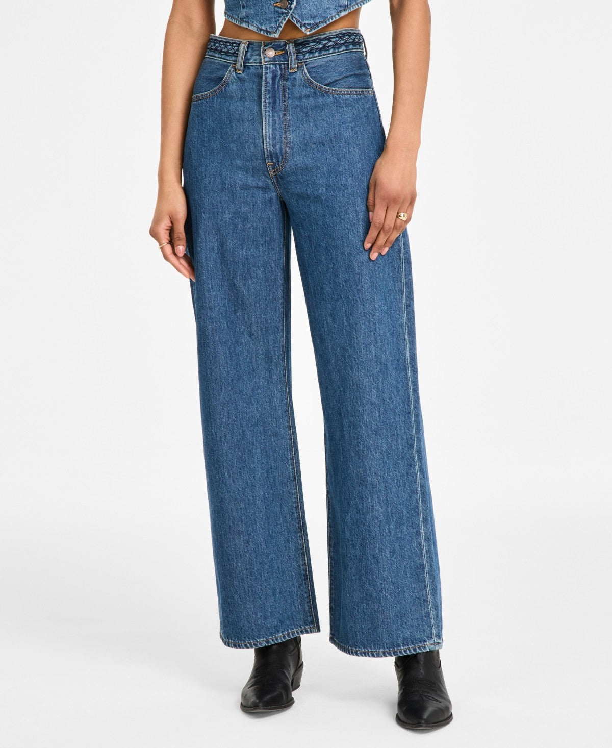 Levi's Ribcage Wide Leg Braided Women's Jeans