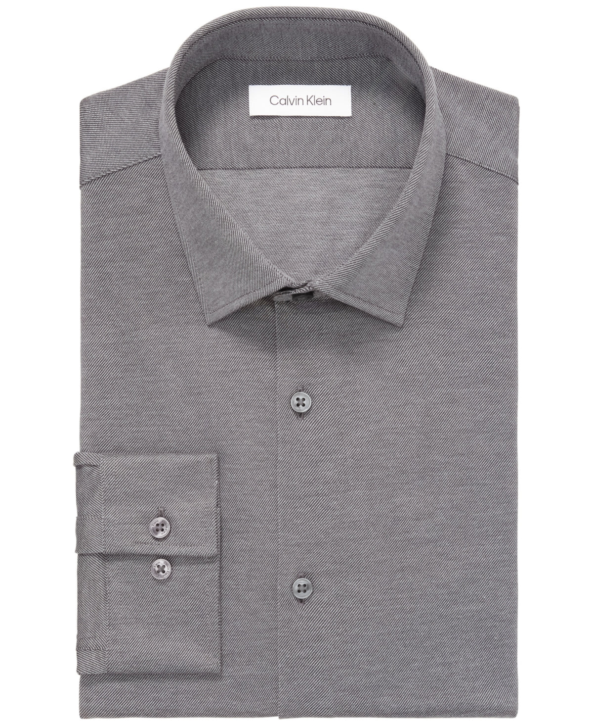 Calvin Klein Men's Size M Gray MENS Button Down Shirt