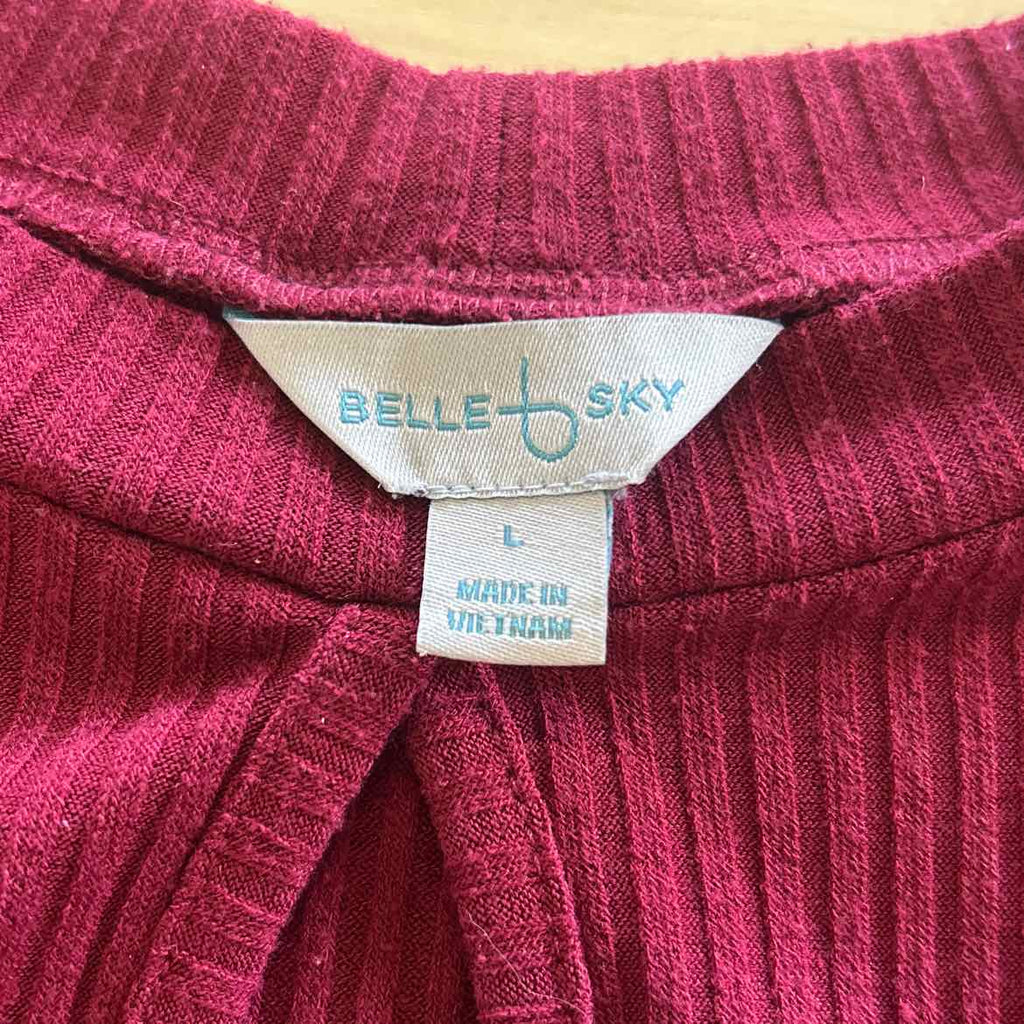 BelleSky Size L Red Preloved T-Shirt SS