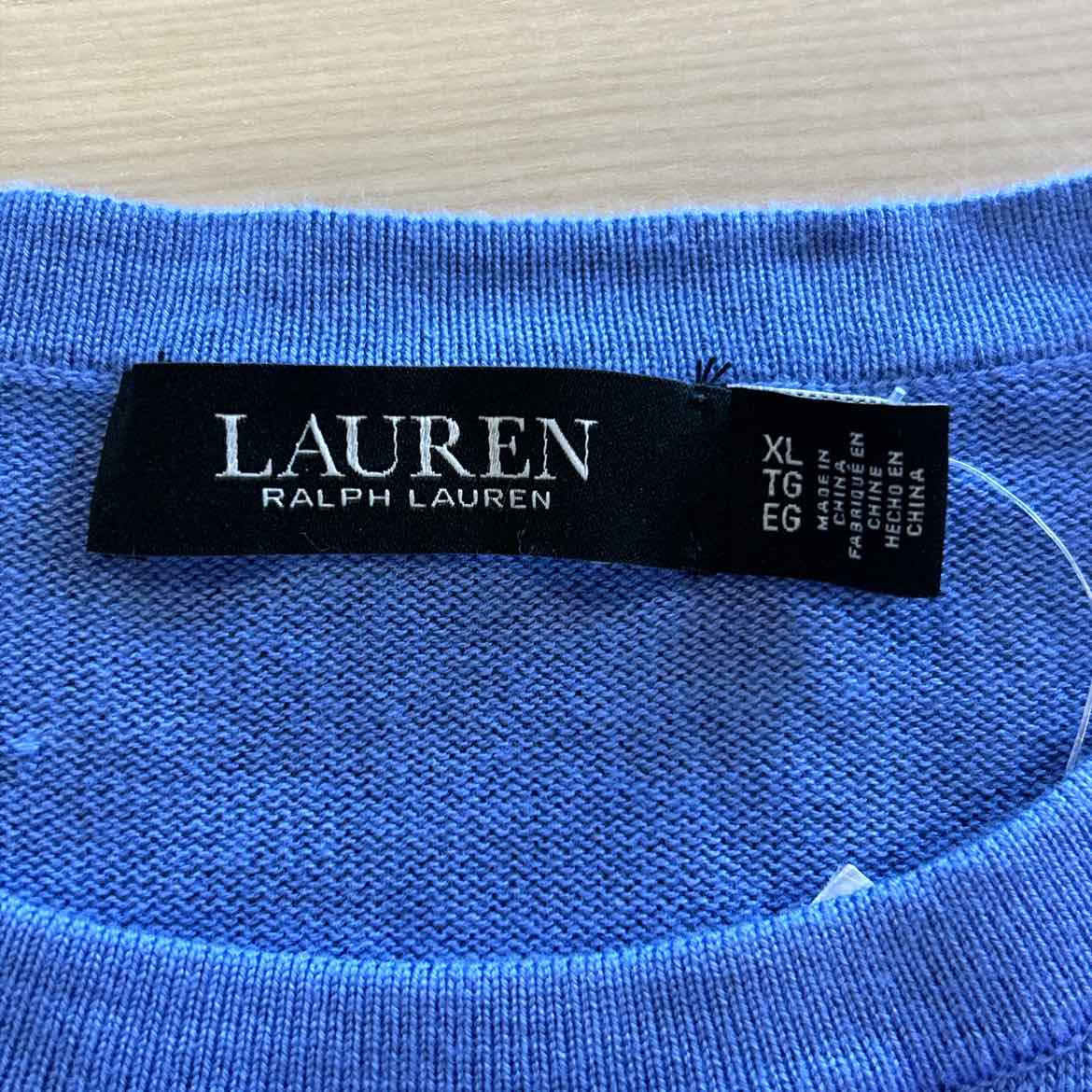 Ralph Lauren Size XL Blue Sweater