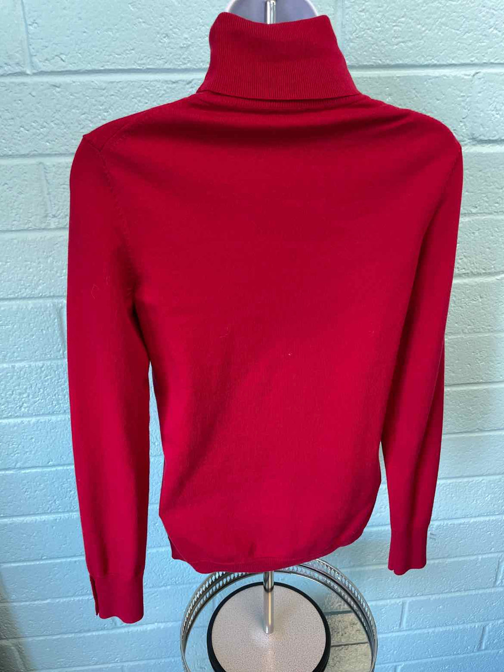 Talbots Size XS Red Turtleneck