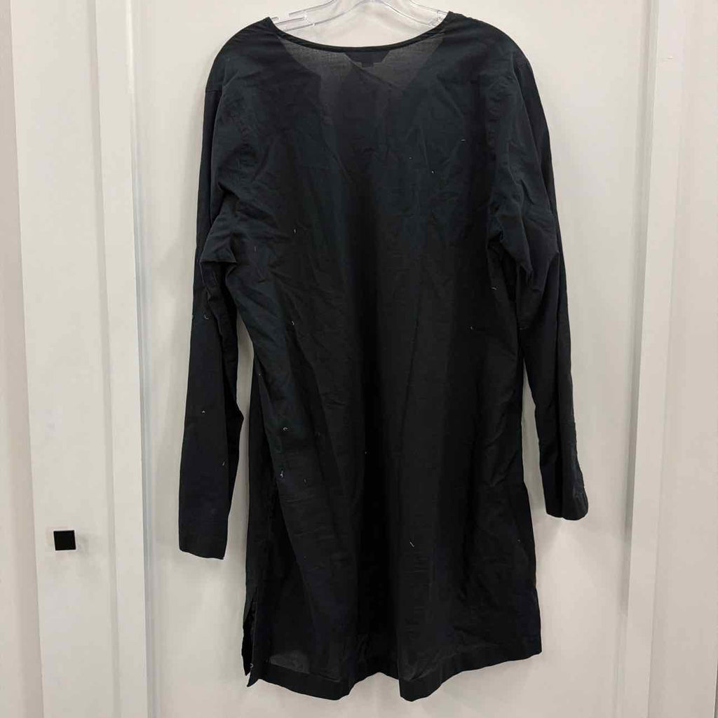 Lands End Size M Black Preloved Tunic