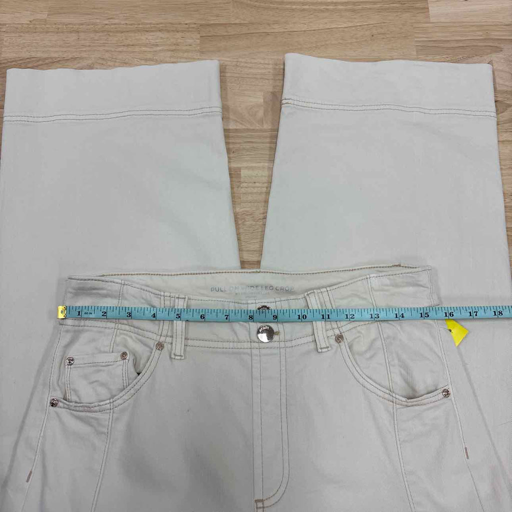 Chico's Size 1 Beige Denim Preloved Jeans