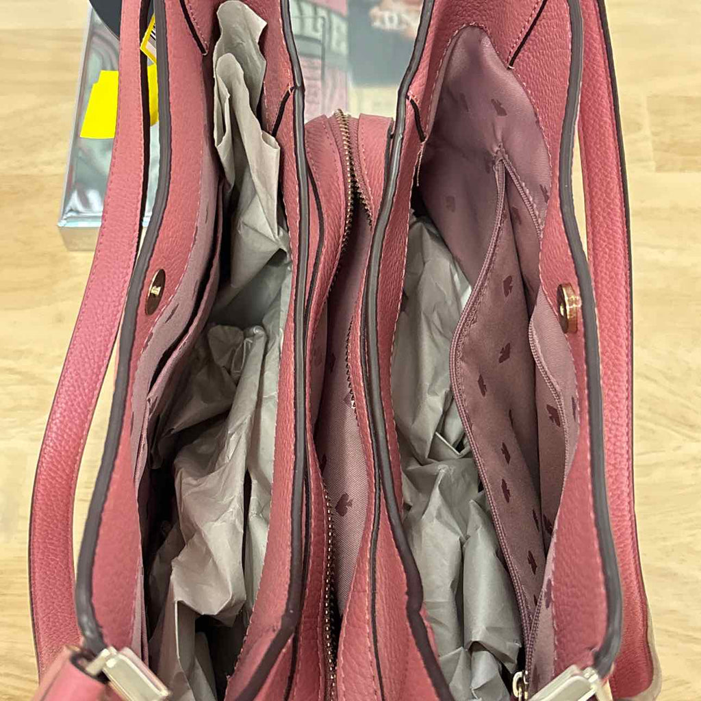 Kate Spade Pink Pebbled Leather Preloved Handbag
