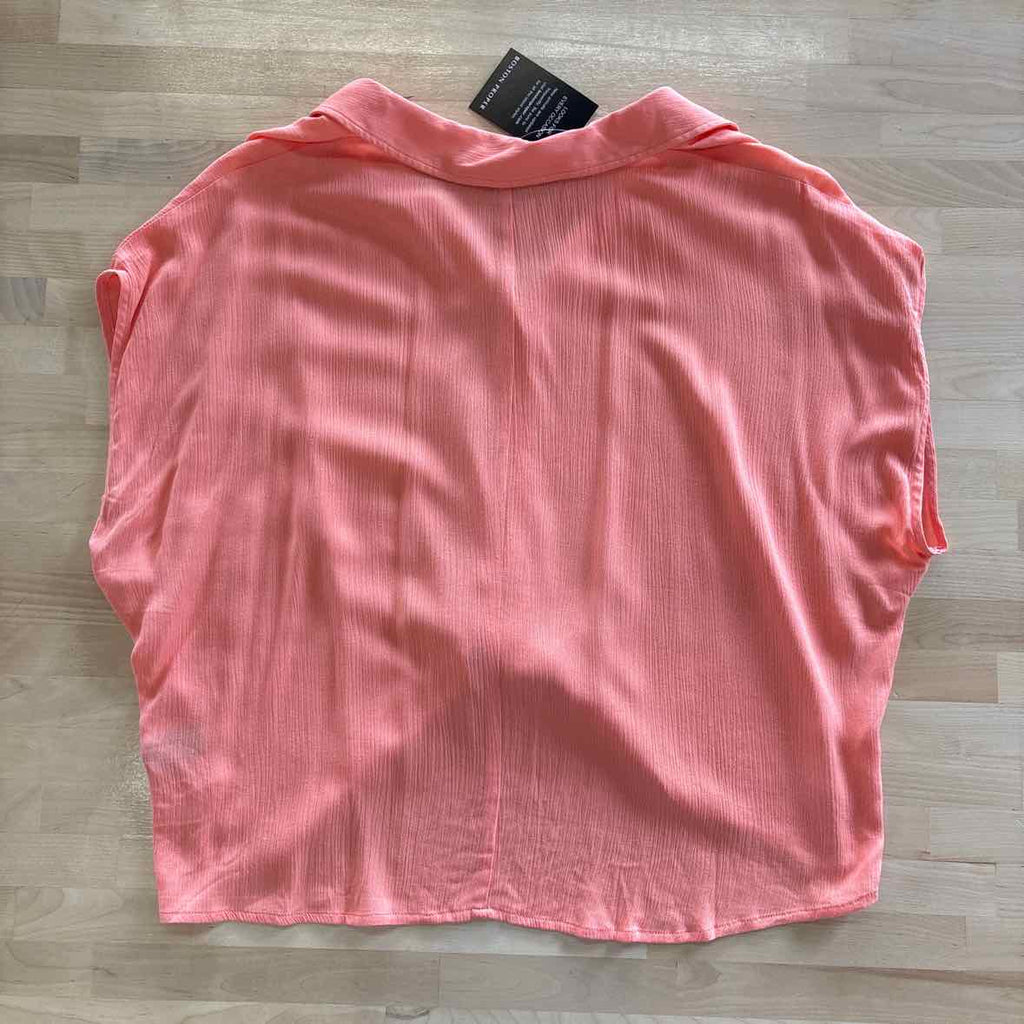 Boston Proper Size XL Pink Blouse