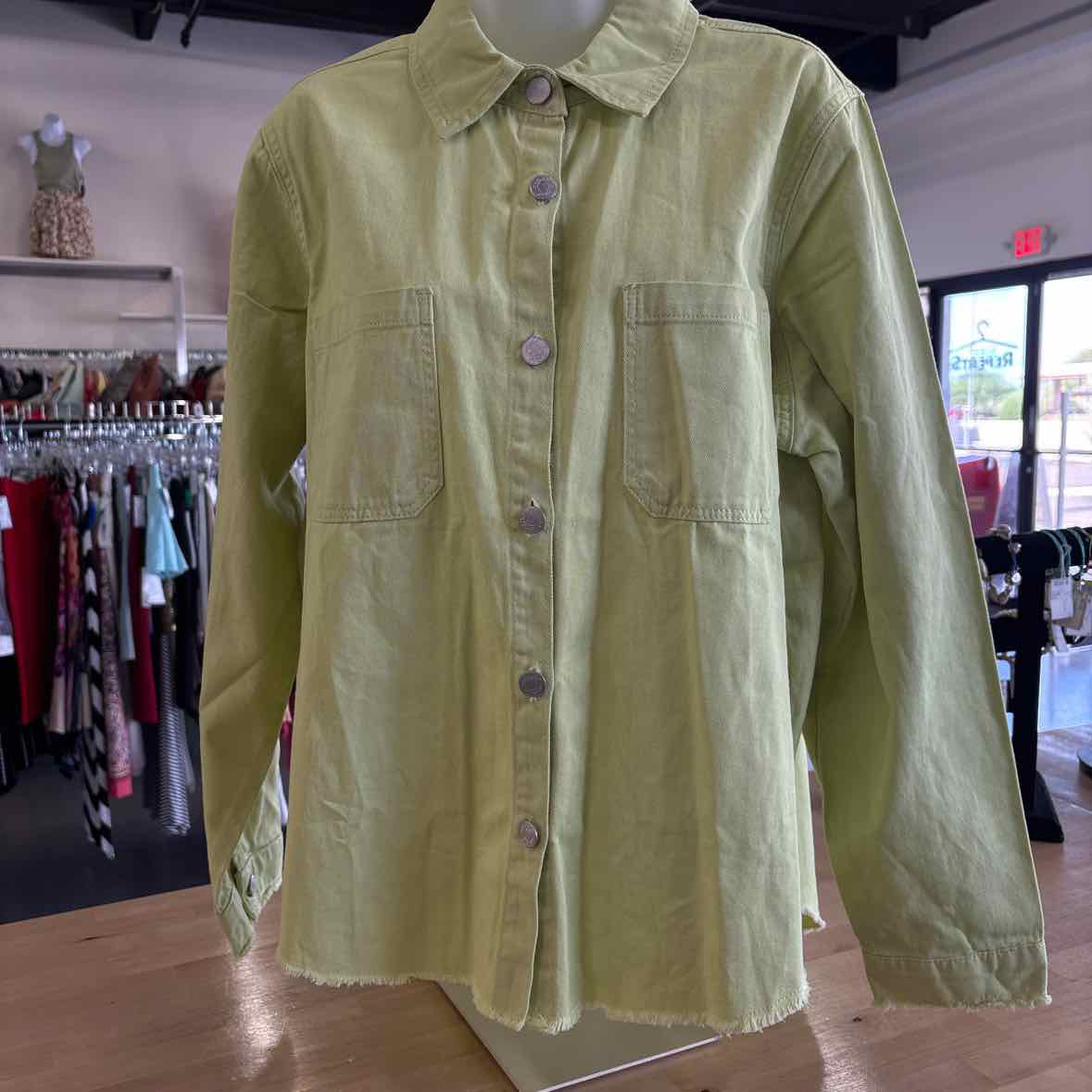 Mudpie Size S Green Jacket