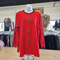 Susan Betro Size 1X Red Longsleeve