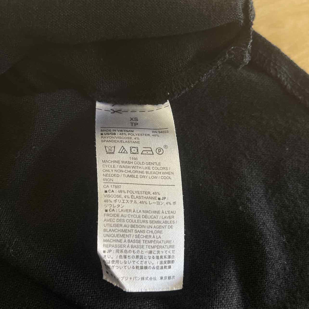 Banana Republic Size XS Black Preloved Tank