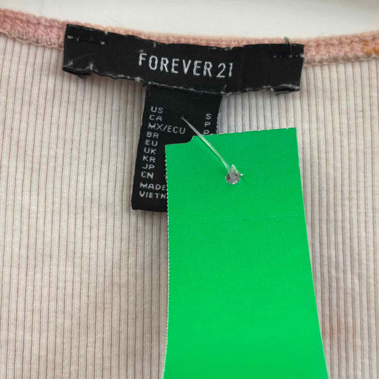 Forever 21 Size S Orange Preloved Dress
