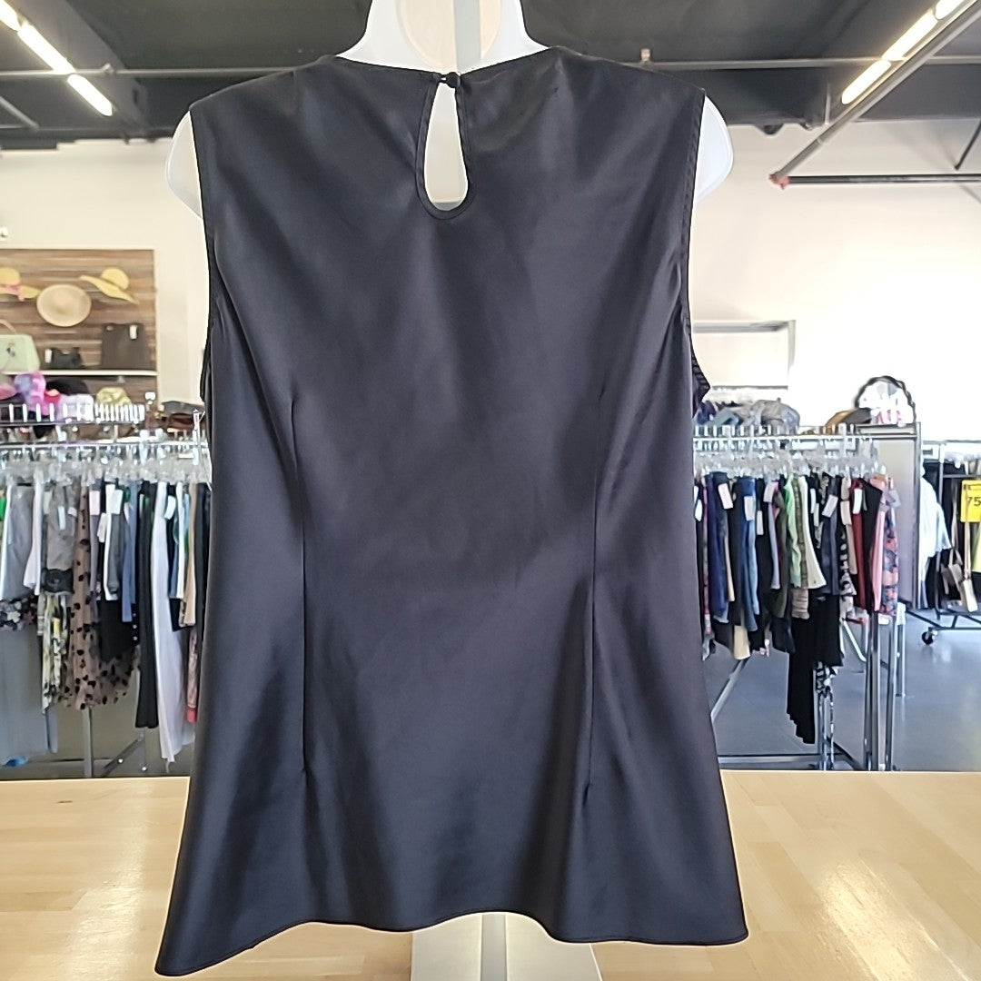 Spense Size L Black Sleeveless
