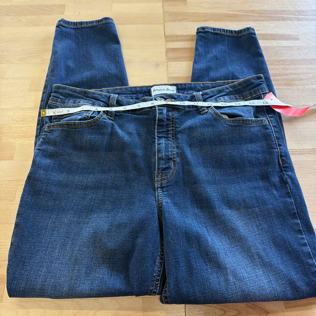 Stupid Blue Size 31 Blue Denim Preloved Jeans