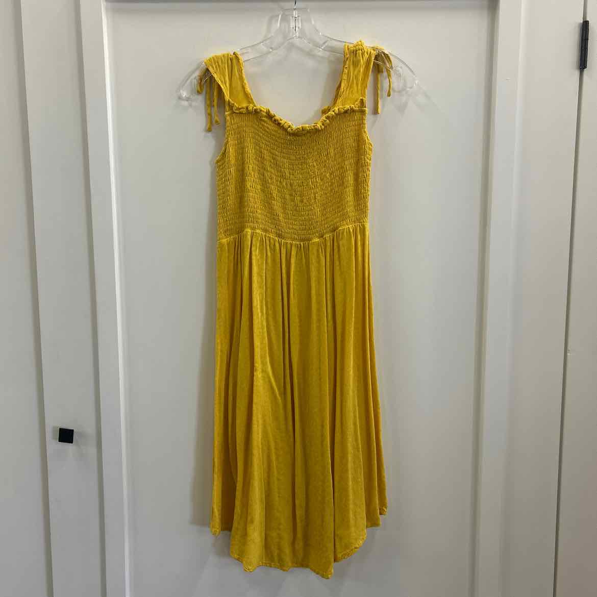 Sherman Girls Size XL Yellow Preloved Dress