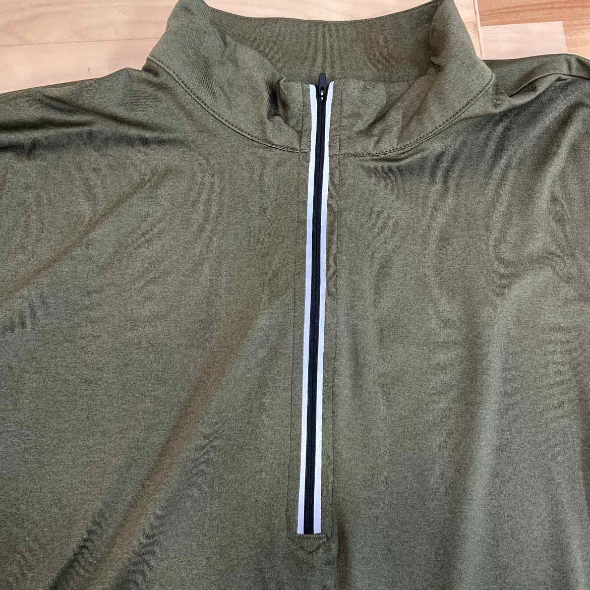 Zella Size M Green MENS Athletic Long Sleeve