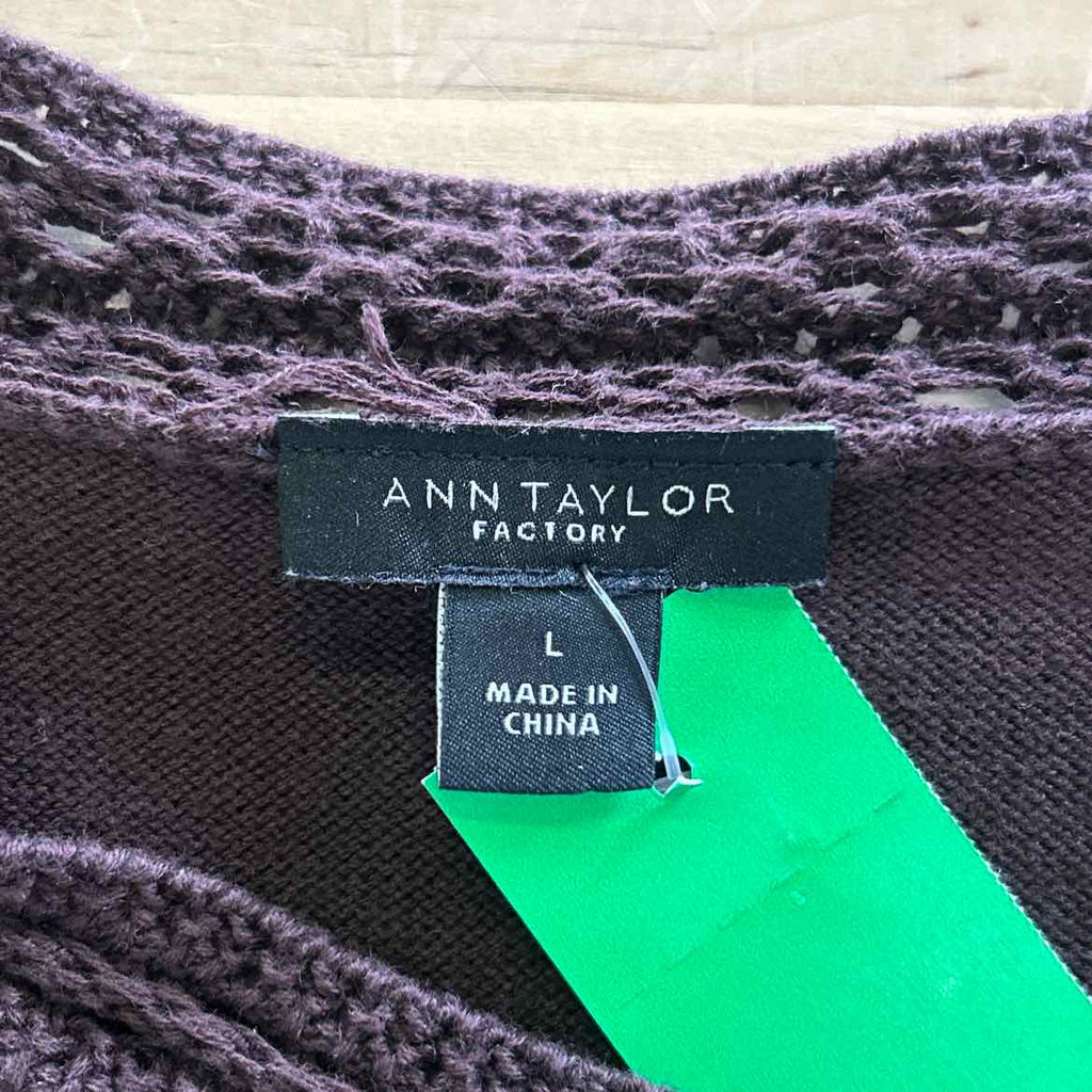 Ann Taylor Size L Brown Preloved Sleeveless