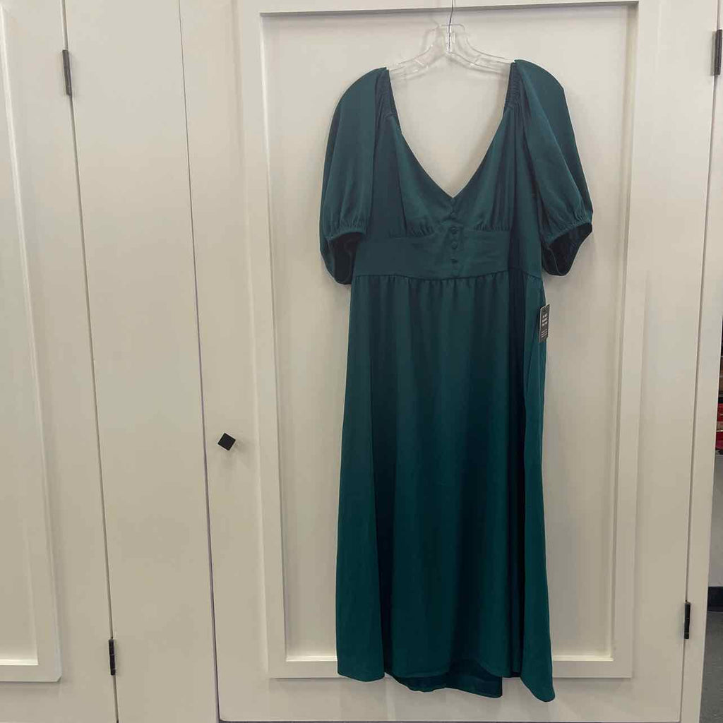 Express Size XL Sea Green New Dress