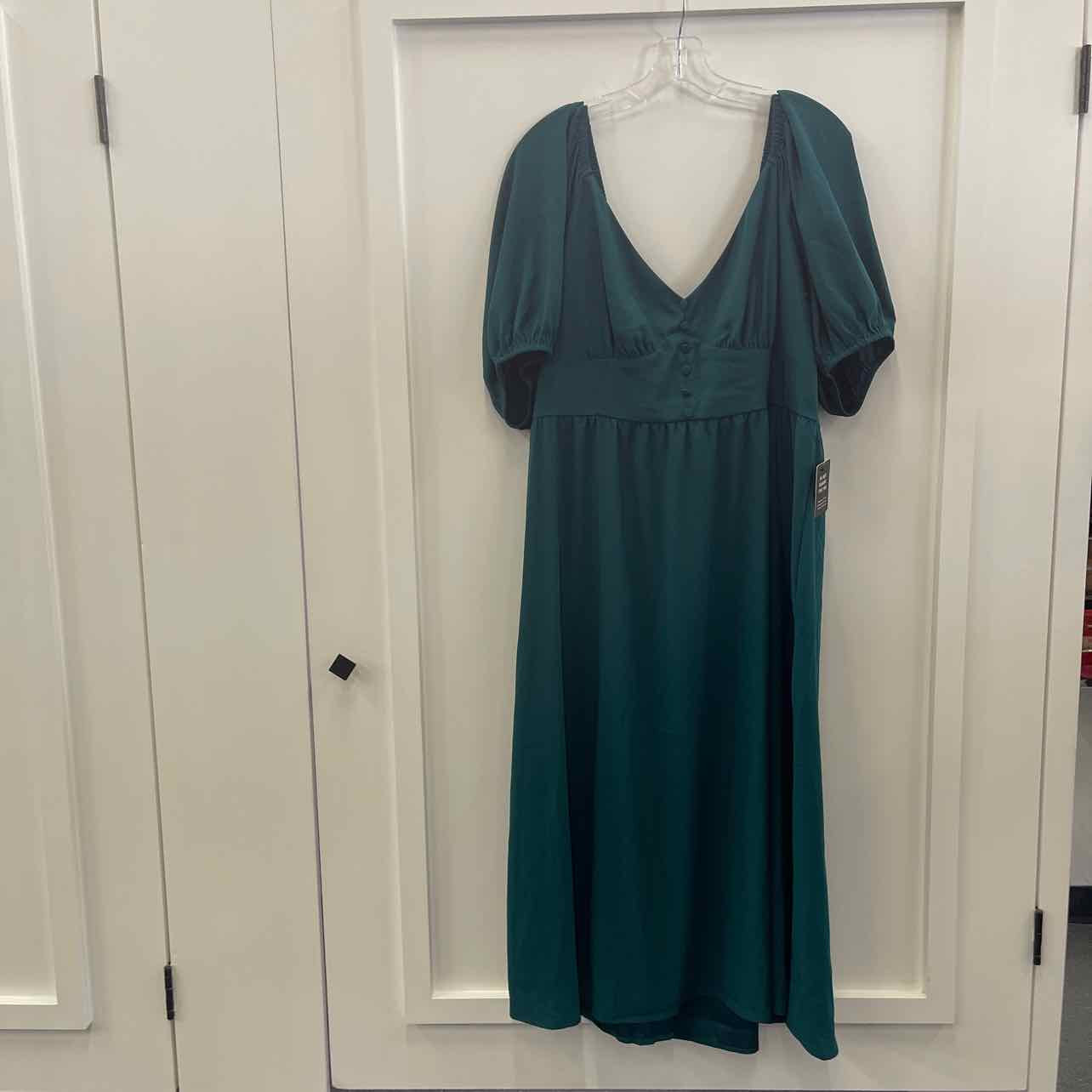 Express Size XL Sea Green New Dress