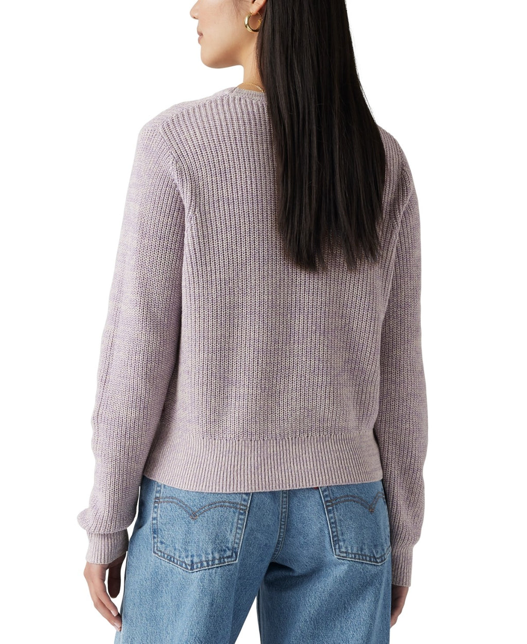Levi's Women's Long Sleeve Snowflake Pullover Sweater