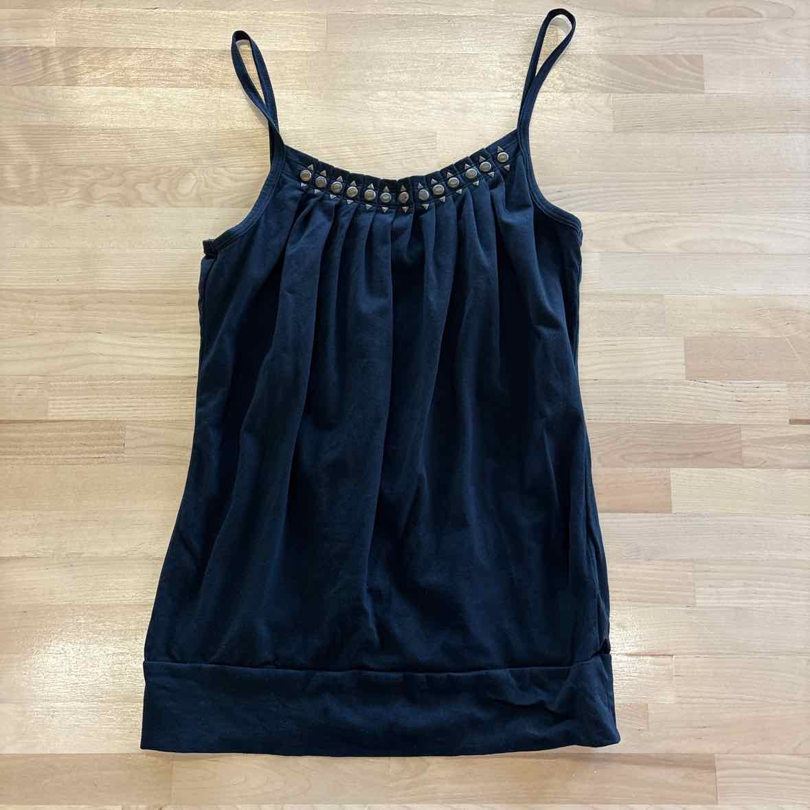 Guess Size S Black Tank