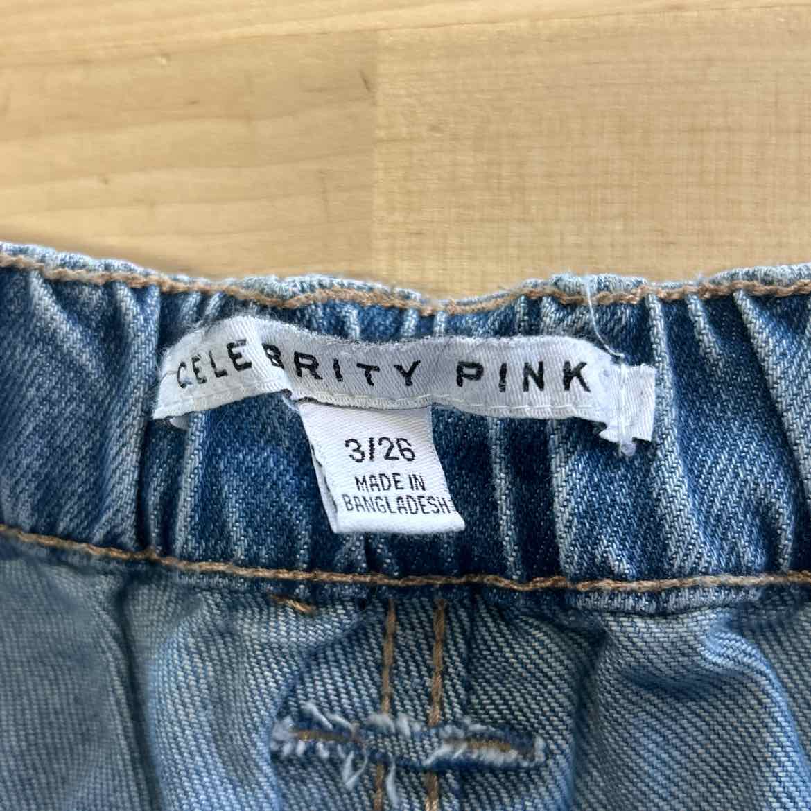 Juniors Celebrity Pink Low Rise Baggy Cargo Pants - 3