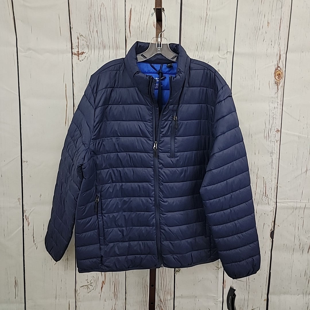 Club Room Size XL Navy  Quilted Packable Puffer Jacket NWT