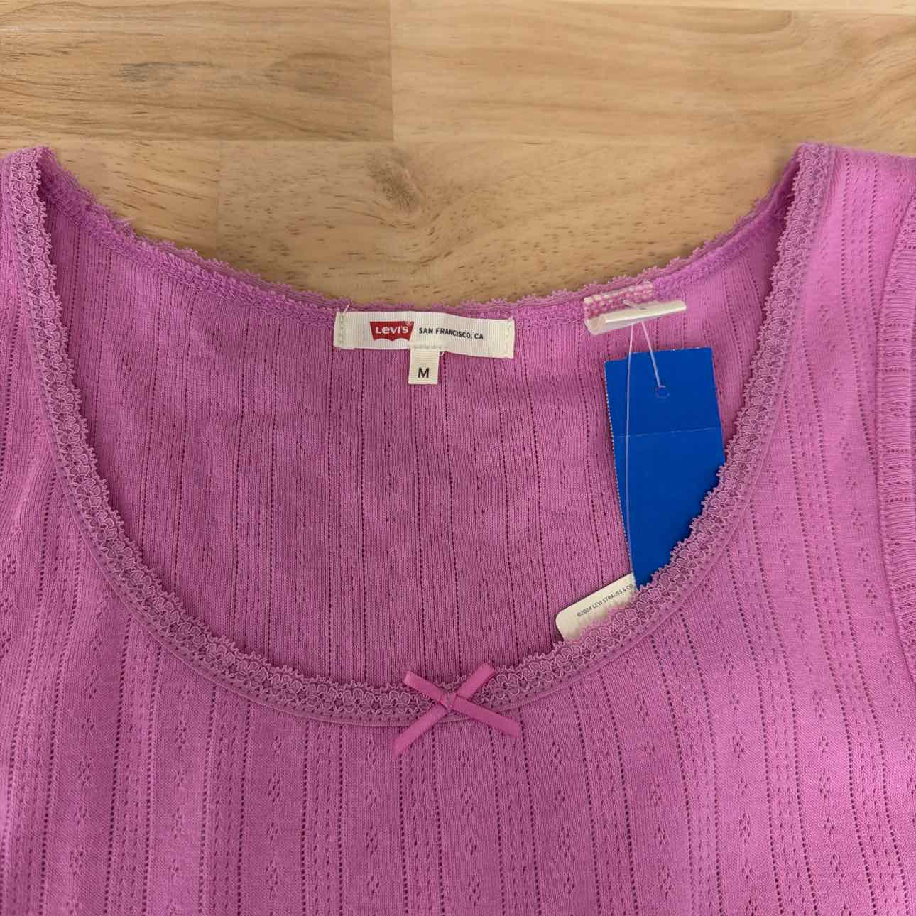 Levi's Size M Sweetie Pointelle Tank Top