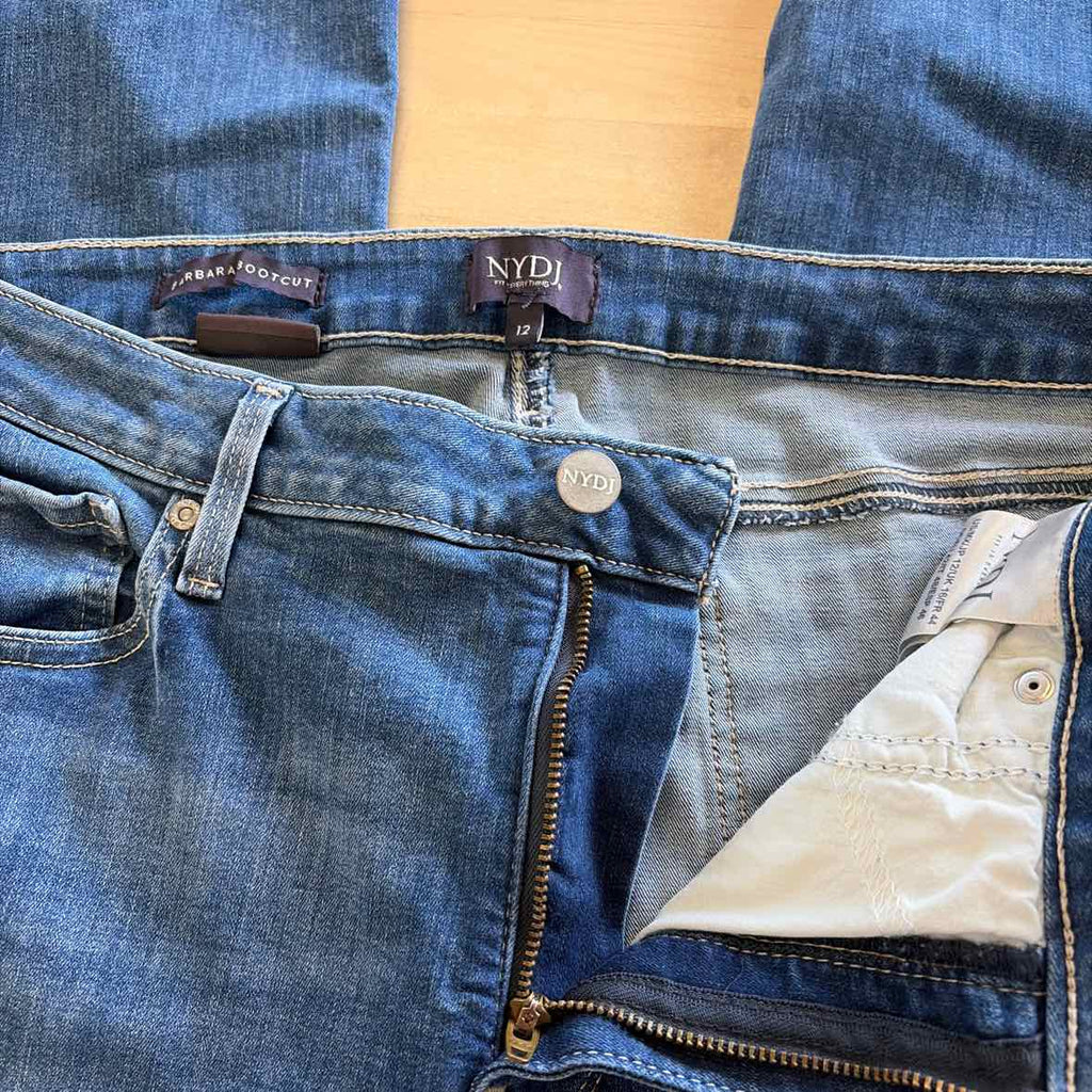NYDJ Size 12 Blue Denim Preloved Jeans