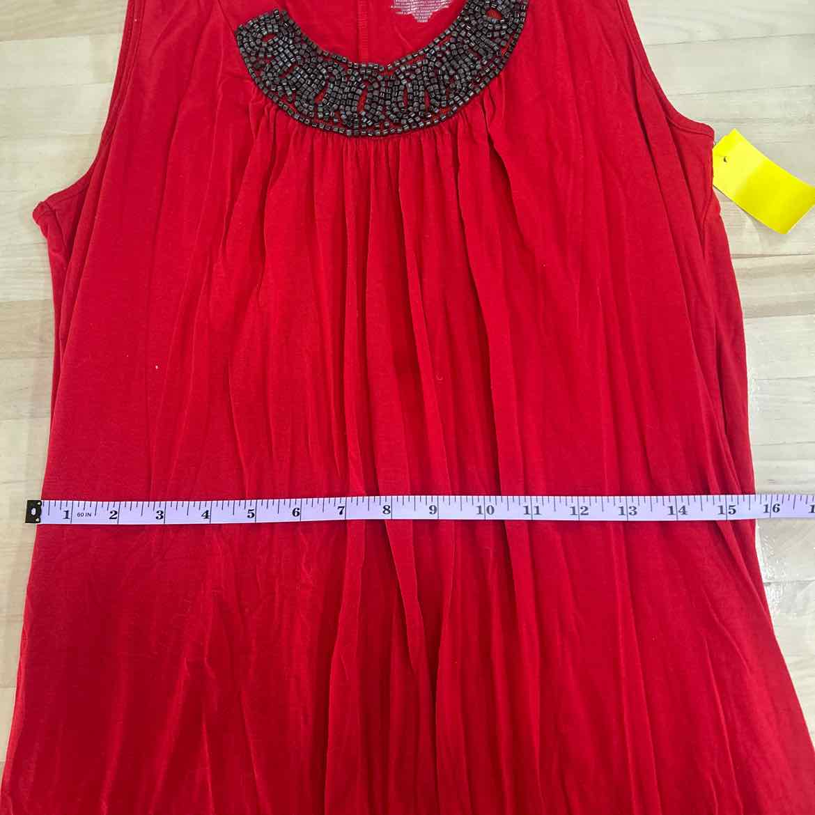 St John's Bay Size XL Red Preloved Dress