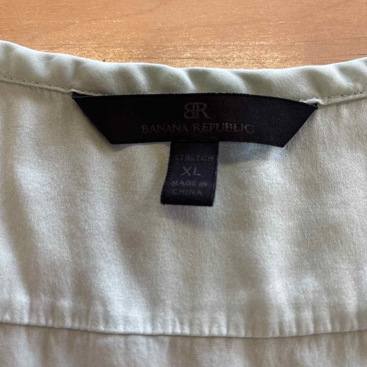 Banana Republic Size XL Blue Sleeveless