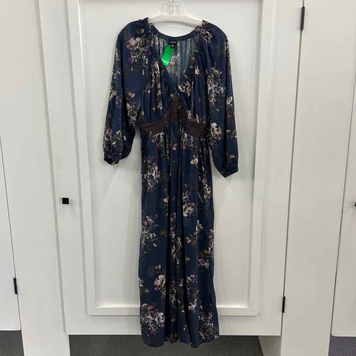 Torrid Size 00 Blue Preloved Dress