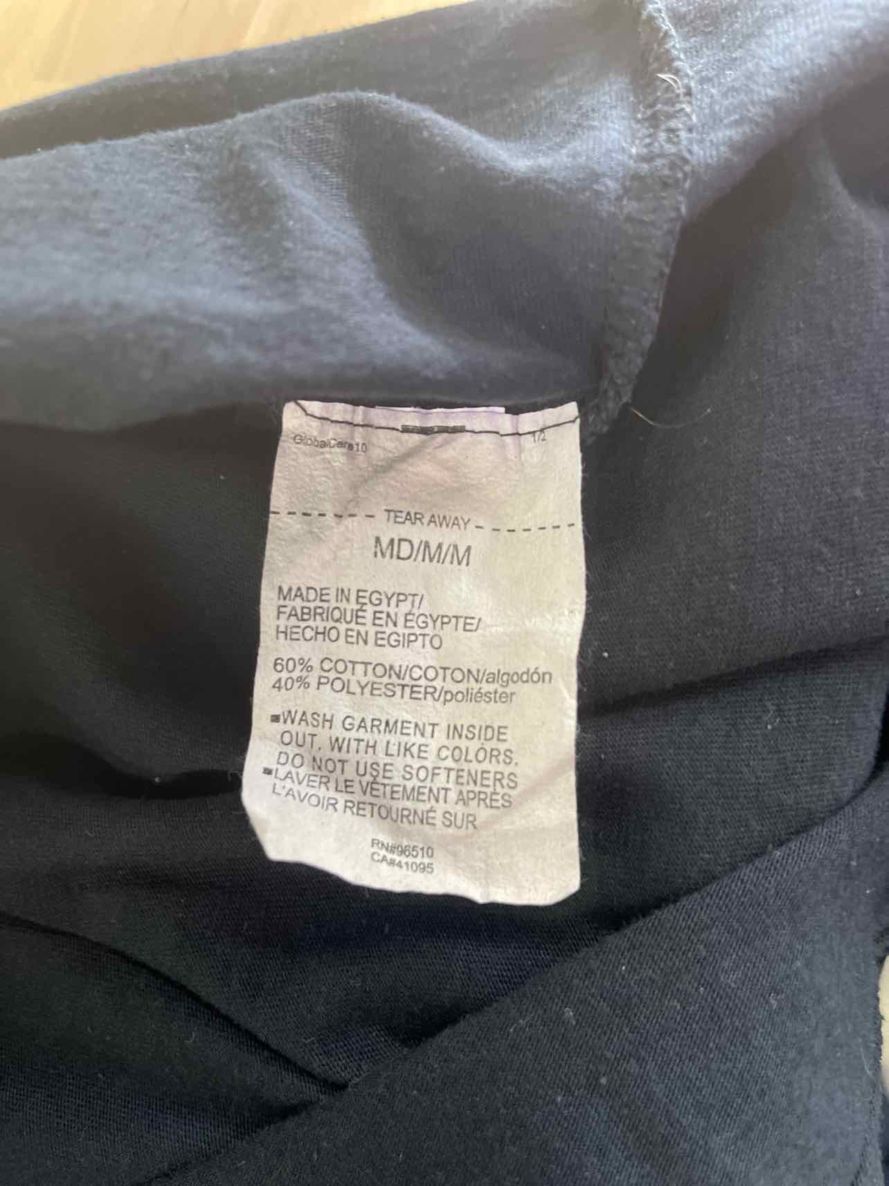 Under Armour Size M Black Preloved MENS T-shirt