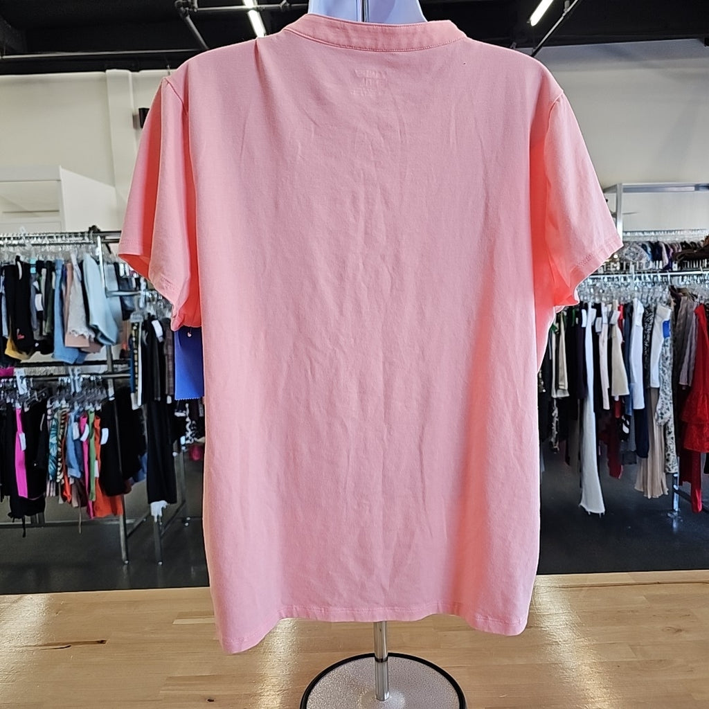 Lands End Size XL Pink Blouse